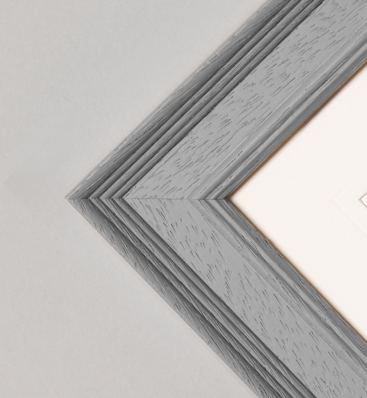 Decorative Grey Photo Frame - 3